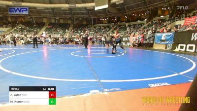 130 lbs Consolation - Zaiden Yates, Siouxland Wrestling Academy vs Marshall Kumm, WWC Predator Wrestling