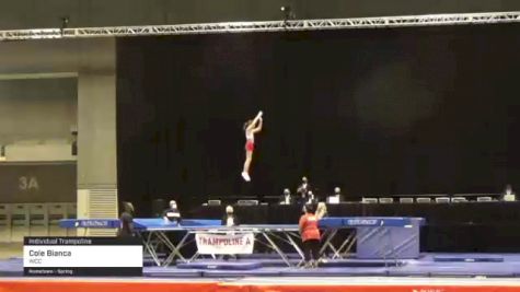 Cole Bianca - Individual Trampoline, WCC - 2021 USA Gymnastics Championships