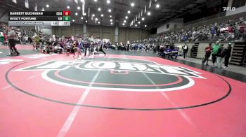 113A 1st Place Match - Barrett Buchanan, Christian Brothers High School vs Wyatt Fortune, Farmington