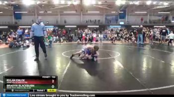 103 lbs Quarterfinal - Rylan Enloe, Arab Youth Wrestling vs Bradyn Blackburn, River Rats Wrestling Club