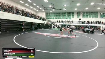 120 lbs Quarterfinal - Levi Gale, Riverton vs Kaden Scott, Thunder Ridge