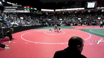 54 lbs Champ. Round 1 - Hilton Winter, PBG1 vs Ashlynn Parker, NRW2