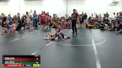 52 lbs Round 2 (4 Team) - John Hall, Validus WC vs Sam Mills, Warhawks Wrestling