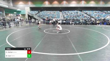 149 lbs Consi Of 16 #1 - Abel Gaitan, Grand View vs Warren Carr, Wyoming-UNATT