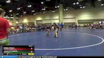 145 lbs Round 1 (10 Team) - Emma Peach, Iowa Pin-A-Sarus vs Katelyn Marvel, Queen Bees