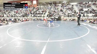 U23 Women - 57 lbs Quarters - Kaidance Gerg, ID vs Mateah Roehl, WI