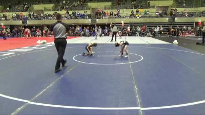 50 lbs Champ. Round 2 - Zayn Czys, LAW vs Bryson Cooper, Northeast Iowa Wrestling Club