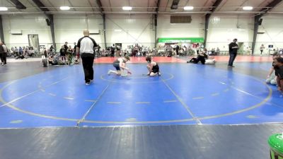 Semifinal - Brooks Lockhart, Pope Junior Wrestling vs Easton Brock, Rockmart Takedown Club Black