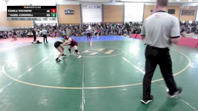 126 lbs Round Of 16 - Kamila Vizcinesk, Arlington vs Hazel Cornwell, Burr & Burton