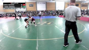 126 lbs Round Of 16 - Kamila Vizcinesk, Arlington vs Hazel Cornwell, Burr & Burton