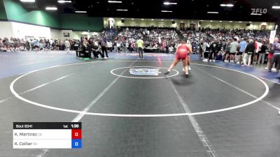 200 lbs Consi Of 8 #2 - Katianna Martinez, CA vs Kinslee Collier, OK