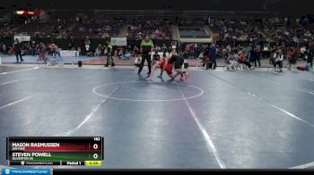 182 lbs Cons. Round 7 - Mason Rasmussen, Owyhee vs Steven Powell, Silverton HS