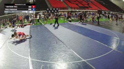 92 lbs Cons. Sub-semis - Mayson Tull, Oregon vs Trez Paragas, Hawaii