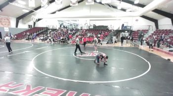 184 lbs Champ. Round 1 - Daniel Hackett, Lyon College vs Brock Johnson, Huntingdon