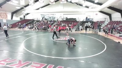 184 lbs Champ. Round 1 - Daniel Hackett, Lyon College vs Brock Johnson, Huntingdon