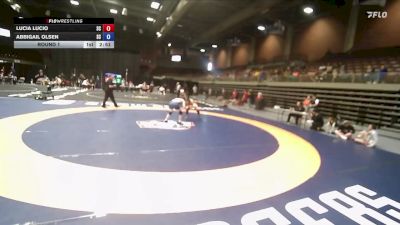 131 lbs Round 1 - Abbigail Olsen, Snow vs Lucia Lucio, Snow