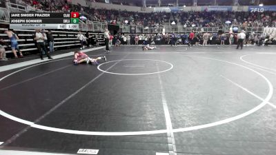 135 lbs Round Of 16 - Jake Snider Frazier, Claremore WC vs Joseph Sonnier, SWLA Dynasty WC