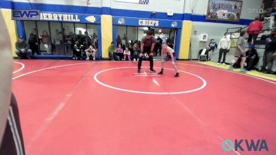 64-67 lbs Semifinal - JAck Kilgore, Eufaula Ironheads Wrestling Club vs Ryan Coose, Mannford Pirate Youth Wrestling