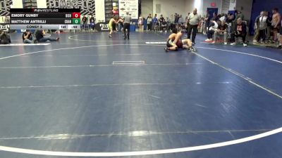172 lbs Consy 2 - Emory Gunby, Bishop McCort vs Matthew Antrilli, Cranberry