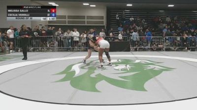 132 lbs Round Of 32 - Melissa Gallo, FL vs Cecilia Verrilli, CT