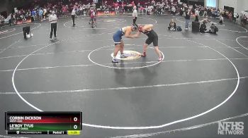 3A 215 lbs Quarterfinal - Corbin Dickson, West-Oak vs Le`Roy Tyus, Battery Creek