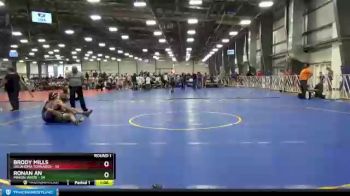 140 lbs Round 1 (6 Team) - Brody Mills, Oklahoma Tornados vs Ronan An, Minion White