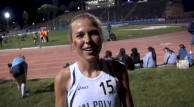 Did you forget about Laura Hollander? She's still here at 2013 Mt. SAC Relays