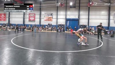 105 lbs Maximus Durrer, California Silver vs Nick Hobson, New York Blue