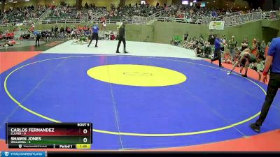 128 lbs Semis & 1st Wrestleback (8 Team) - Carlos Fernandez, Culver vs Shawn Jones, Willamina