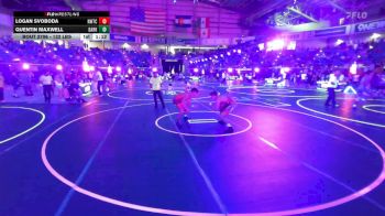 132 lbs Quarterfinal - Logan Svoboda, Nwtc vs Quentin Maxwell, Dark Horse WC