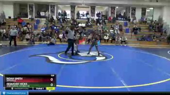 128 lbs Semifinal - Sequoah Hicks, John Carroll Catholic HS vs Noah Smith, Wetumpka