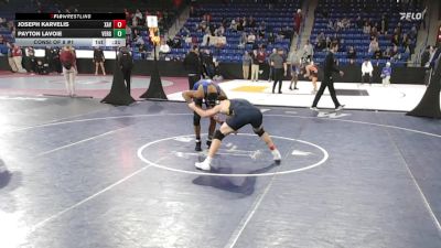 175 lbs Consi Of 8 #1 - Joseph Karvelis, Xaverian vs Payton Lavoie, Vergennes
