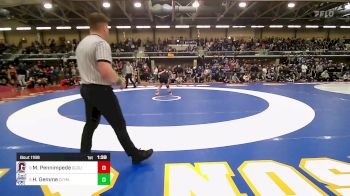 132 lbs Semifinal - Morgan Pennimpede, Gloucester vs Hoshena Gemme, Old Lyme