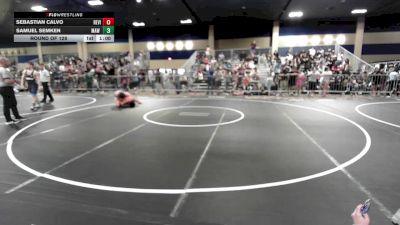 157 lbs Round Of 128 - Sebastian Calvo, Revival vs Samuel Semken, MAW Wrestling Academy