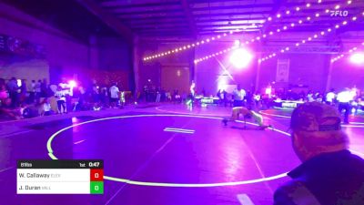 81 lbs Consi Of 4 - Wyatt Callaway, Elevate Wrestling Academy vs Jaxyn Duran, Valley Bad Boys