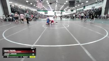 150 lbs Cons. Round 3 - Noah Troxel, Nebraska Wrestling Academy vs Aidan Larson, MO West