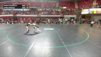 105 lbs Round 5 - 1st And 3rd - Anisa Nuchols, Canyon Randall vs Nicole Soldevilla, Borger