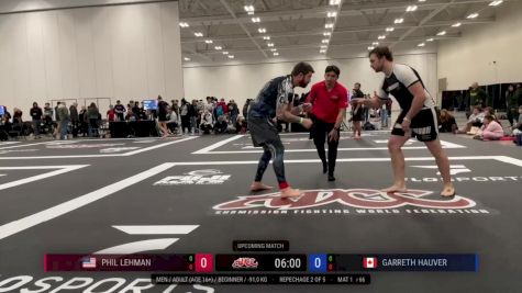 Phil Lehman vs Garreth Hauver 2025 ADCC Niagara Open