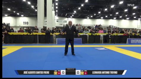 Leonardo Antonio Trevino vs José Alberto Santos Freire 2025 World IBJJF Jiu-Jitsu No-Gi Championship