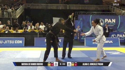 Alana C. Gonzalez Pagan vs Mayara De Ramos Ribeiro 2026 Pan Jiu Jitsu IBJJF Championship