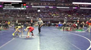 1A-113 lbs Champ. Round 2 - Jack Gogel, Lisbon vs Beckett Svuba, Hinton