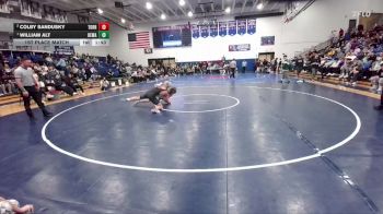 157 lbs 1st Place Match - William Alt, Kelly Walsh vs Colby Sandusky, Torrington