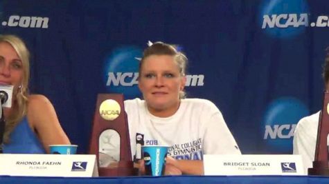 Bridget Sloan Sang Flo-Rida During Super Six Beam Routine