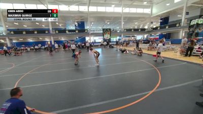 132 lbs Cons. Round 10 - Maximus Quiroz, Unattached vs Eben Abdo, Unattached