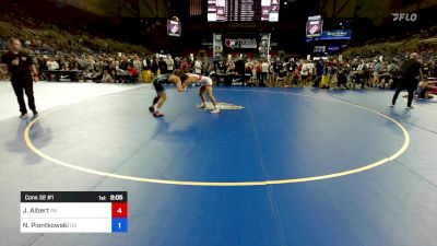 150 lbs Cons 32 #1 - Jackson Albert, PA vs Nick Piontkowski, OH