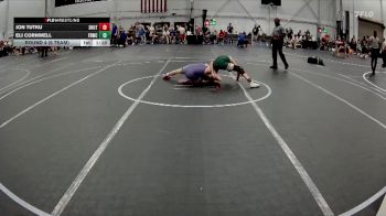 98 lbs Round 4 (6 Team) - Jon Tutku, Team Shutt Garnett Trained vs Eli Cornwell, Front Royal WC