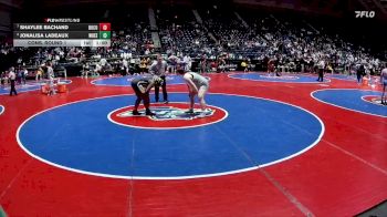 235 lbs Cons. Round 1 - Shaylee Bachand, Burke County vs Jonalisa Ladeaux, Wheeler