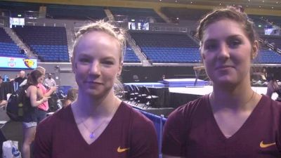 Minnesota Freshmen Mable & Nordquist Learn Composure & More at their 1st Nationals