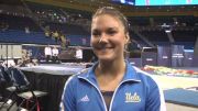 UCLA's Kaelie Baer Glowing After Closing Out her Gymnastics Career on a High