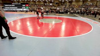 157 lbs Quarterfinal - Johan Rodriguez, El Paso vs Braylan King, Amarillo Tascosa